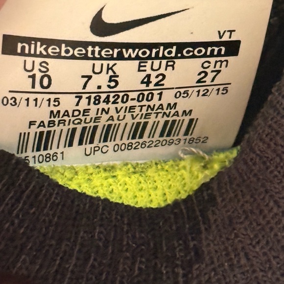 Nike Free 3.0 Barefoot Ride Black Running Shoes - Picture 9 of 11